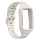 For Huawei Band 7 Solid Color Silicone Integrated Watch Band(Grey)