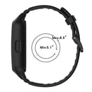 For Huawei Band 7 Solid Color Silicone Integrated Watch Band(Amygreen)