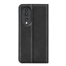 For Honor 70 Retro-skin Magnetic Suction Leather Phone Case(Black)