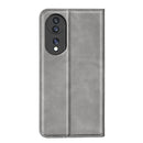 For Honor 70 Retro-skin Magnetic Suction Leather Phone Case(Grey)