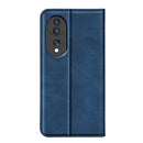 For Honor 70 Retro-skin Magnetic Suction Leather Phone Case(Dark Blue)