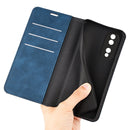For Honor 70 Retro-skin Magnetic Suction Leather Phone Case(Dark Blue)