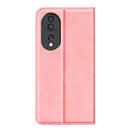 For Honor 70 Retro-skin Magnetic Suction Leather Phone Case(Pink)