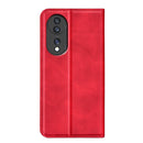 For Honor 70 Retro-skin Magnetic Suction Leather Phone Case(Red)