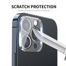 2 PCS ENKAY Hat-Prince 9H Rear Camera Lens Tempered Glass Film for iPhone 13 Pro / 13 Pro Max