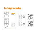 2 PCS ENKAY Hat-Prince 9H Rear Camera Lens Tempered Glass Film for iPhone 14 Pro / 14 Pro Max