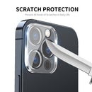 2 PCS ENKAY Hat-Prince 9H Rear Camera Lens Tempered Glass Film for iPhone 14 Pro / 14 Pro Max