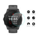 2 PCS For Garmin Forerunner 255S ENKAY 0.2mm 9H Tempered Glass Screen Protector Watch Film