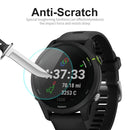 5 PCS For Garmin Forerunner 255S ENKAY 0.2mm 9H Tempered Glass Screen Protector Watch Film