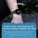 Q70 Pro 1.28 inch Color Screen Smart Watch, Support Heart Rate Monitoring / Blood Pressure Monitoring(Green)
