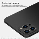 For iPhone 14 Pro MOFI Fandun Series Frosted PC Ultra-thin Phone Case(Blue)