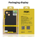 For iPhone 14 Pro MOFI Fandun Series Frosted PC Ultra-thin Phone Case(Blue)