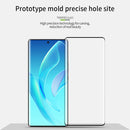 For Honor 70 PINWUYO 9H 3D Hot Bending Tempered Glass Film(Black)