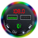 F13 Car Smartphone Charger Hands Free Calling 5.0 Bluetooth-MP3 Player Car Wireless FM Transmitter
