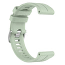 For Garmin Instinct 2 22mm Solid Color Silicone Watch Band(Light Green)