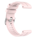 For Garmin Instinct 2 22mm Solid Color Silicone Watch Band(Pink)