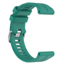 For Garmin Instinct 2 22mm Solid Color Silicone Watch Band(Green)