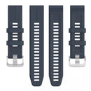 For Garmin Instinct 2 22mm Solid Color Silicone Watch Band(Rock Cyan)