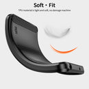 For Sony Xperia 10 IV MOFI Gentleness Series Brushed Texture Carbon Fiber Soft TPU Case(Black)