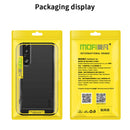 For Sony Xperia 10 IV MOFI Gentleness Series Brushed Texture Carbon Fiber Soft TPU Case(Black)
