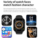 Q28 1.8 inch Color Screen Smart Watch,Support Heart Rate Monitoring / Blood Pressure Monitoring(Green)