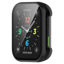 For OPPO Watch 2 46mm Fully Enclosed PC Tempered Film Watch Case(Black)