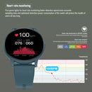 S32 1.3 inch Color Screen Smart Watch,Support Heart Rate Monitoring / Blood Pressure Monitoring(Green)