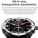 PG339 1.39 inch Color Screen Smart Watch, Support Heart Rate / Blood Pressure Monitoring(Silver)