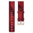 For Samsung Galaxy Watch 4 Classic 42mm 20mm Nylon Woven Watch Band(Red)