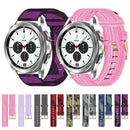 For Samsung Galaxy Watch 4 Classic 42mm 20mm Nylon Woven Watch Band(Purple)