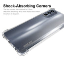 For Motorola Moto G62 5G ENKAY Transparent TPU Shockproof Phone Case