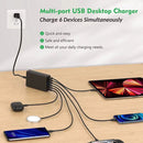 zetx-96W01A 96W PD20W x 3 + QC3.0 USB x 3 Multifunction Charger for Mobile / Tablet(EU Plug)