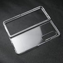 For Samsung Galaxy Z Fold4 5G JSM Shockproof PC Phone Case(Transparent)