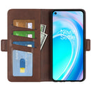 For OnePlus Nord CE 2 Lite Dual-side Magnetic Buckle Horizontal Flip Leather Phone Case(Brown)