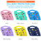 For Samsung Galaxy Tab A7 10.4 2020 T500/T505 Handle Kickstand Children EVA Shockproof Tablet Case(Navy Blue)