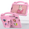 For Samsung Galaxy Tab A 8.0 2019 T290 / T295 Handle Kickstand Children EVA Shockproof Tablet Case(Pink)