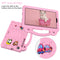 For Samsung Galaxy Tab A 8.0 2019 T290 / T295 Handle Kickstand Children EVA Shockproof Tablet Case(Pink)