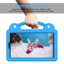 For Samsung Galaxy Tab A 8.0 2019 T290 / T295 Handle Kickstand Children EVA Shockproof Tablet Case(Sky Blue)