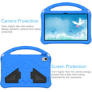 For Lenovo Tab M10 Plus 10.6 3rd Gen TB125FU 2022 EVA Shockproof Tablet Case with Holder(Blue)