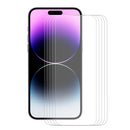 5 PCS ENKAY 0.26mm 9H 2.5D Tempered Glass Film for iPhone 14 Pro Max