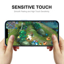 For iPhone 14 Plus 2pcs ENKAY 6D Full Glue Tempered Glass Full Film