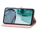 For Motorola Moto G42 Mandala Flower Embossed Leather Phone Case(Rose Gold)