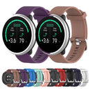 For POLAR Ignite Fashion Textured Silicone Replacement Watch Band(White)