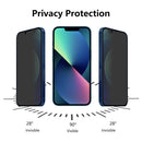 5 PCS ENKAY 28 Degree Anti-peeping Tempered Glass Film for iPhone 14