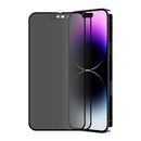 For iPhone 14 Pro Max 2pcs ENKAY 28 Degree Anti-peeping Tempered Glass Film