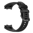 For Amazfit T-Rex 2 Silicone Leisure Watch Band(Black)