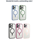 Gold Shield Clear TPU MagSafe Phone Case For iPhone 12(Pink)