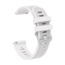 For Huawei Watch GT3 Pro 43mm 20mm Silicone Twill Watch Band(White)
