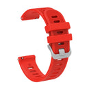 For Huawei Watch GT3 Pro 43mm 20mm Silicone Twill Watch Band(Red)