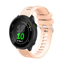 For Huawei Watch GT3 Pro 43mm 20mm Silicone Twill Watch Band(Sand Pink)
